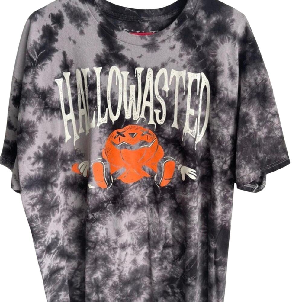 Spirit Halloween Hallowasted Tie-Dye Graphic T-Shirt Tie Dye